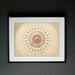 Paris Photo. Fine Art Photography. Crystal Chandelier. Petit Trianon. Marie Antoinette. Rococo. Cream Gold Circles. Home Decor. Size A4