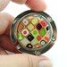 Folding Bag Hook Purse Hanger  - brown, green, red, yellow - Polymer Clay Handmade - Great Gift Idea - Free shiping