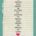 Back to School Teacher Gift - Teaching is Love original print turquoise grid notepaper backgroundValentines Day