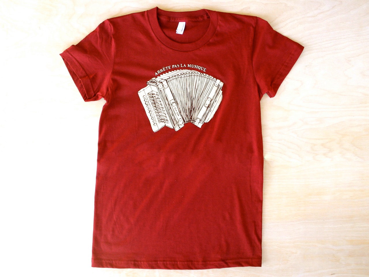 Don't Stop the Music / Accordion - T-Shirt