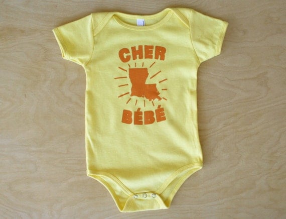 Chère Louisiana Bébé - Infant Onsie