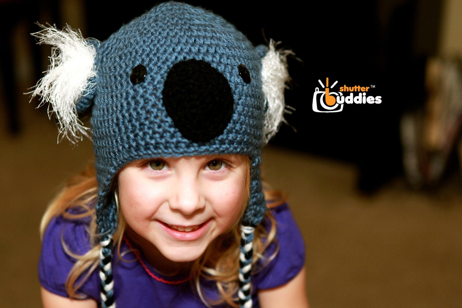 Crochet Koala Hat for Newborns, Kids, Youth, and Adults- Ready to ship