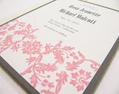 Wedding Save the Date, Vintage Chic - Sample