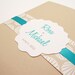 Pocketfold Wedding Invitation Suite, Sea Shell Beach Wedding - Sample