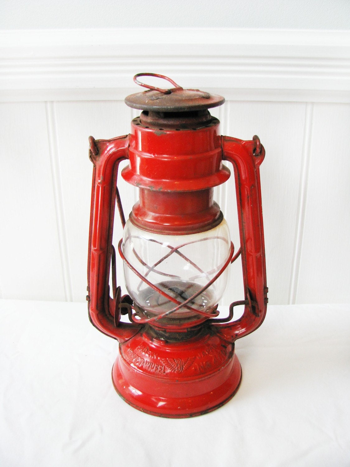 Winged Wheel Red Lantern
