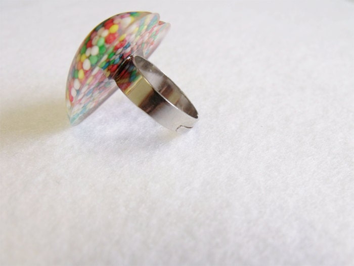 Kawaii Candy Heart Ring