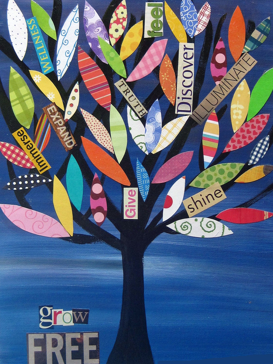 Grow Free Tree (8 x 10)  print