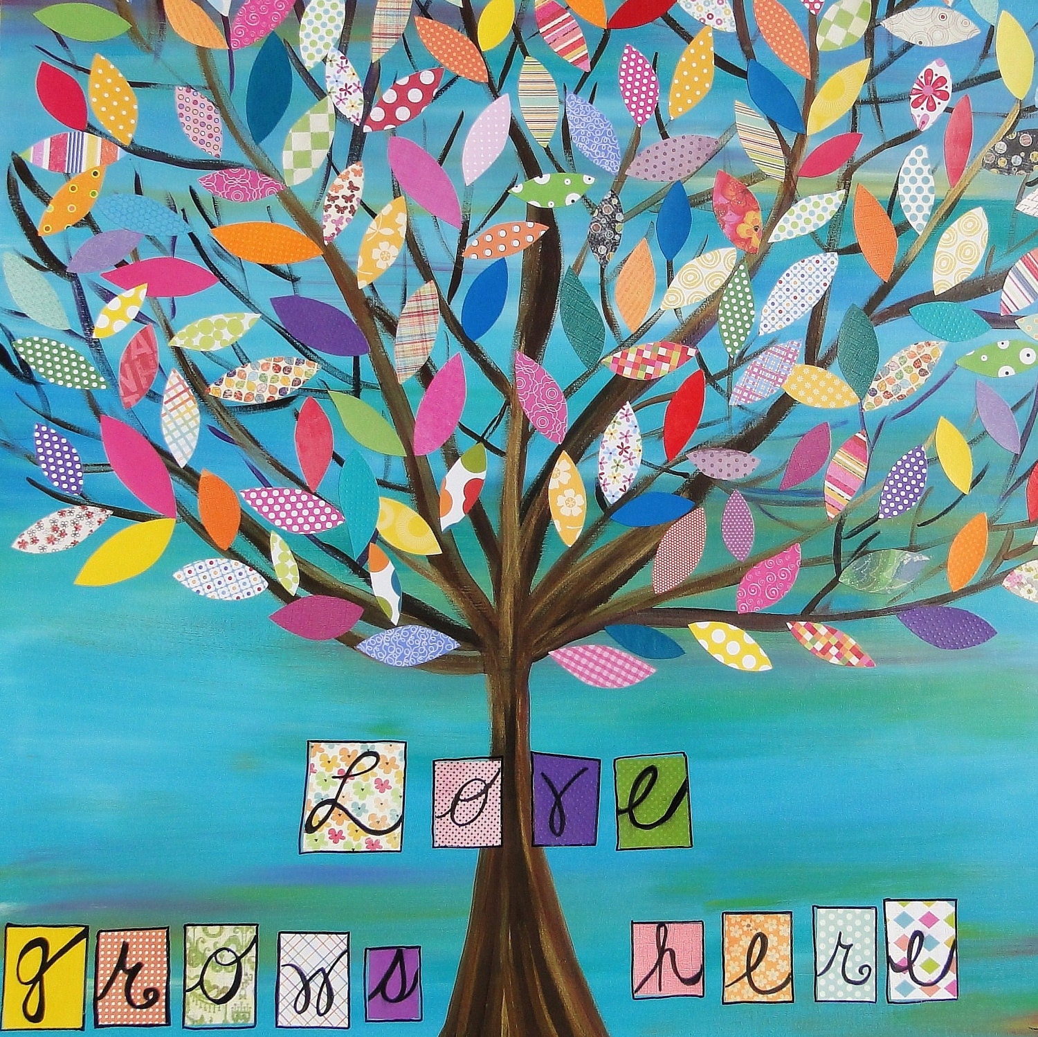 Love Grows Here (8 x 10)  print