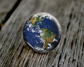 Planet Earth - adjustable ring