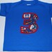 Thomas the Train Birthday Number T Shirt