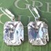 Clear Crystal Bridal Earrings Vintage Rhinestone Earrings Bridal Wedding Jewelry - Glamorous Jewelry