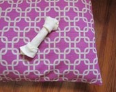 Pet Bed Dog Duvet Cover-Gotcha Magenta/Denton-Large