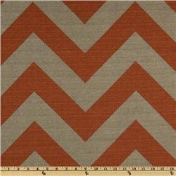 Orange/Denton Chevron Pet Bed Dog Duvet Cover-Large