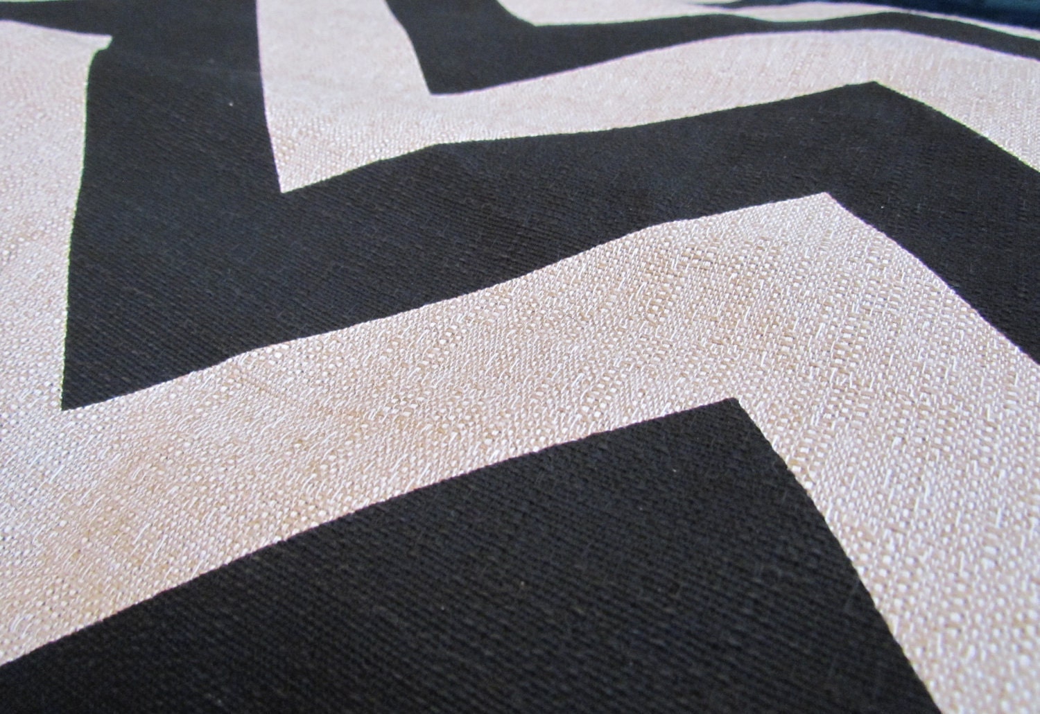 Black/Denton Chevron Pet Dog Duvet Cover-Large