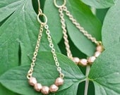 gold nugget earrings