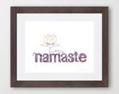 Namaste Print - My Love Sees Your Love