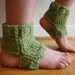 Celery - Green - Peridot - Apple Green - Yoga Socks - Flip Flop Socks - SALE