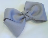 5" everyday bow in gray