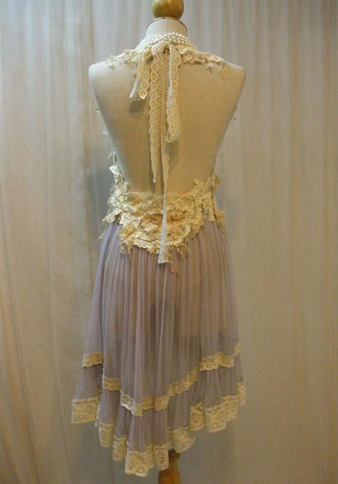 Custom Made Sexy Halter Neck Babydoll Dress