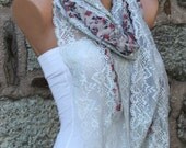Multicolor Long Scarf -  Cowl