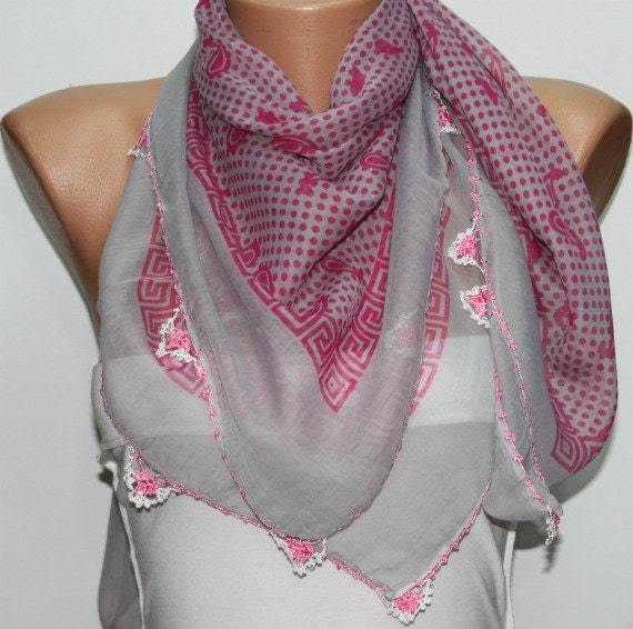 Turkish Anatolians Scarf - Oya - Yemeni - Cowl - Multicolor - New