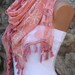 Tea Rose Scarf -  Cowl