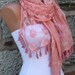 Tea Rose Scarf -  Cowl