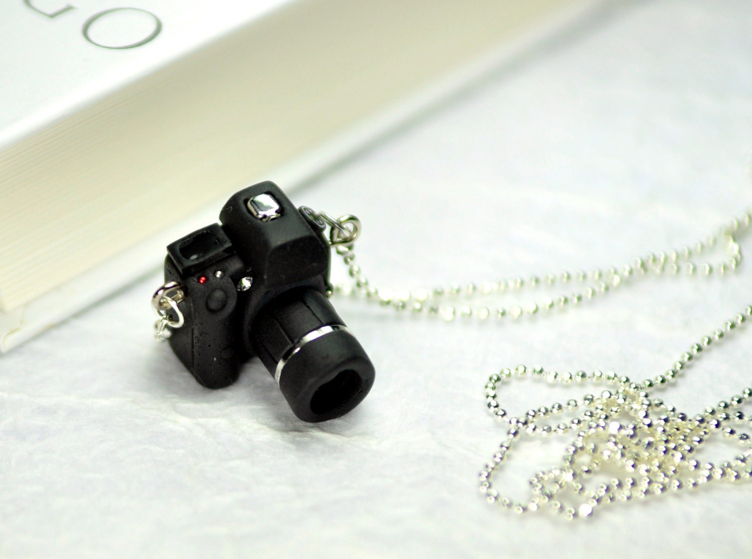 Canon 7D DSLR Camera miniature necklace