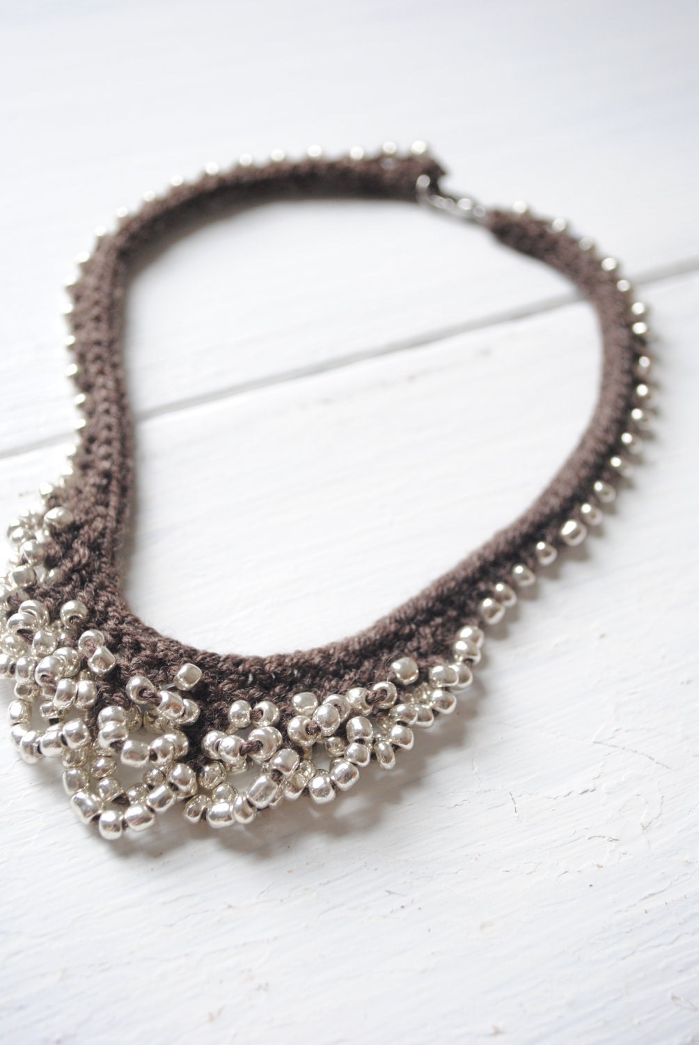 Mermaid Necklace with silver beads