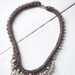 Mermaid Necklace with silver beads