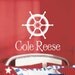 Nautical Personalized Childrens Decor Name Vinyl Decal - Monogram Vinyl Lettering - Vinyl Wall Art