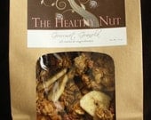 Banana Nut Bread Gourmet Granola -  all natural & vegan by - oats, pecans, walnuts, bananas 12 oz. bag