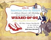 Wizard of Oz Kids Party Invitation - DIY PRINTABLE FILE by Sassaby Il_170x135