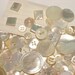 Vintage Mother of Pearl Button Lot MOP Shell Buttons