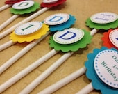 Sesame Street Themed Cupcake Toppers