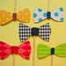 Bowties on a Stick - Set of 5 Photo Booth Props