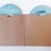 DVD Cases / Sleeves - Set of 8 Double DVD Stitched Sleeves with 2 dvd slots and a Photo Opening on front