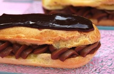 Christmas gift - Gluten free Recipe of French chocolate eclairs - Pdf Tutorial - Kit DIY - Free shipping