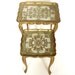 Vintage Italian Florentine Nesting Tables / Tray Tables in Gold Gilt (Set of 2)
