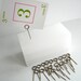 Metal Memo Pins in Antique Brass Finish (Set of 20) - Use for paper projects, cards, altered art, and more