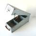 Vintage Galvanized Metal Box / Toolbox with Metal Corners - Industrial Home Decor, Unique Storage Box, and more