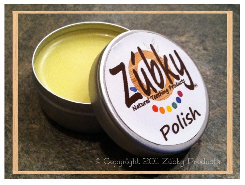 Zúbky All-Natural Organic Beeswax Polish Sealant for Wood Teethers Waldorf Toys and Zúbky Necklaces