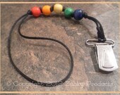 Lasso for Your Wood Teether - Doubles as Binky Pacifier Clip or Sophie the Giraffe Leash and More