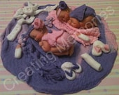 Twin Babies Girls