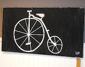 Vintage Bike Painting