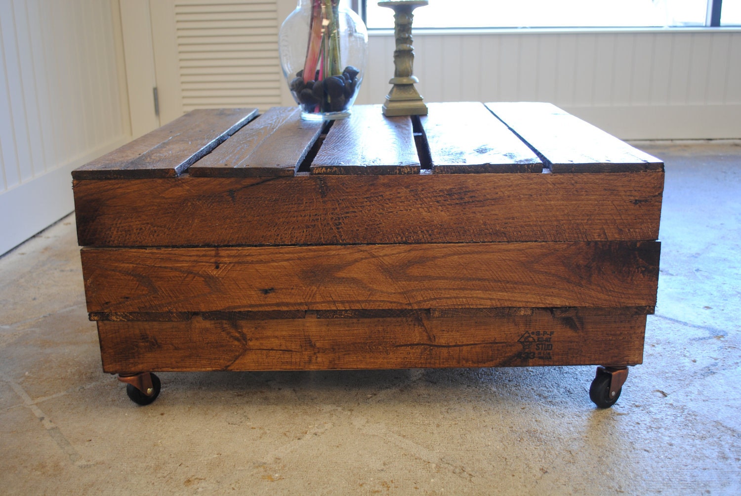 Private listing for Krugerand7 Pallet Coffee Table