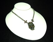 Sugar Skull with Crosses