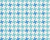 Millie's Closet by Bee in My Bonnet for Riley Blake Designs - Coat in Blue - 1/2 Yard