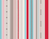 Millie's Closet by Bee in My Bonnet for Riley Blake Designs - Stripe in Red - Fat Quarter