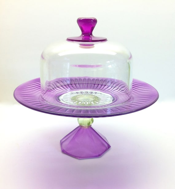 This Listing Is For Sue Please Do Not Buy Cupcake Hand Painted Cupcake Stand and Dome